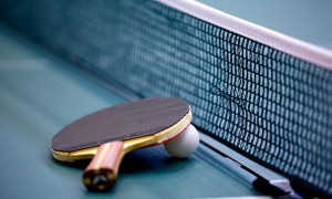 Image of a ping pong table game